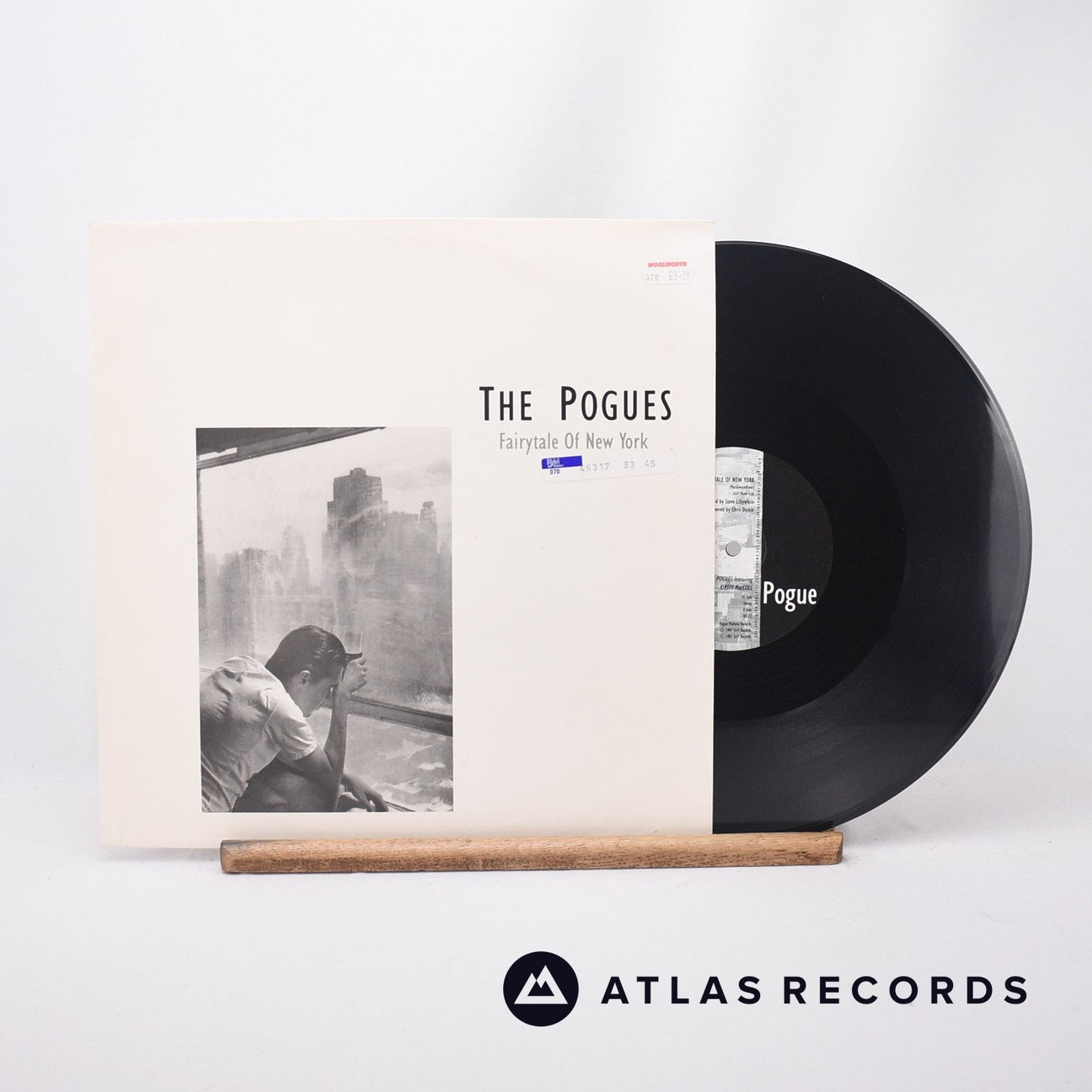 The Pogues Fairytale Of New York 12" Vinyl Record - Front Cover & Record