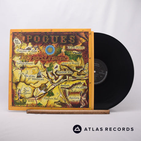 The Pogues Hell's Ditch LP Vinyl Record - Front Cover & Record