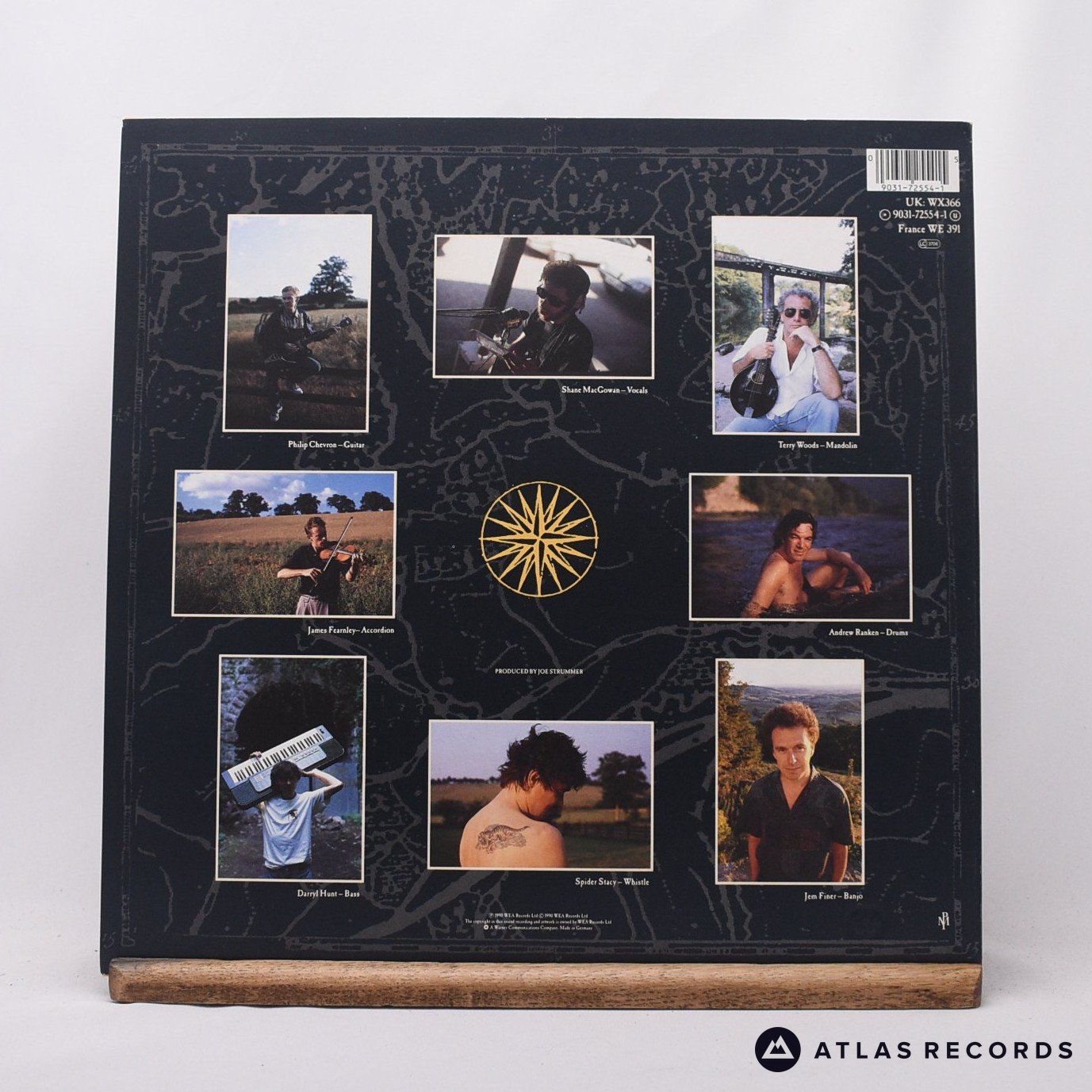 メ⑮-㊻ THE POGUES - Hell's Ditch　レコード　LP ポーグス THE POGUES - Hell's Ditch レコード LP