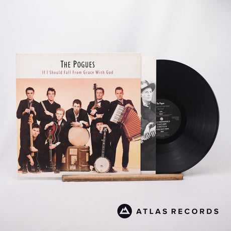 The Pogues If I Should Fall From Grace With God LP Vinyl Record - Front Cover & Record