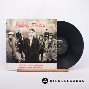 The Pogues Poguetry In Motion 12" Vinyl Record - Front Cover & Record