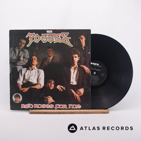 The Pogues Red Roses For Me LP Vinyl Record - Front Cover & Record