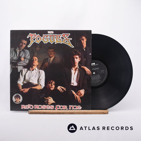 The Pogues Red Roses For Me LP Vinyl Record - Front Cover & Record