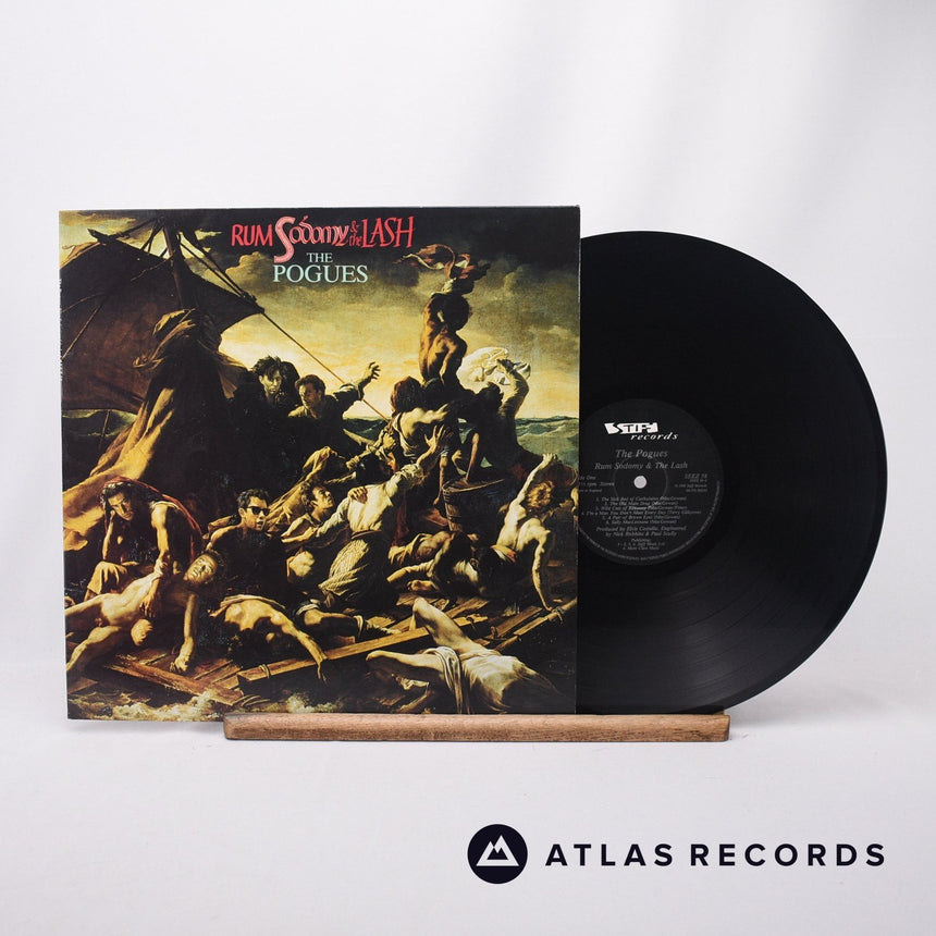 The Pogues Rum Sodomy & The Lash LP Vinyl Record - Front Cover & Record
