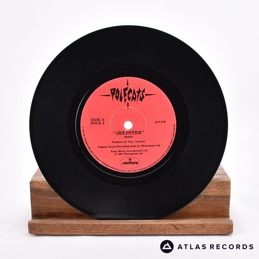 The Polecats - Jeepster - 7" Vinyl Record - VG+/VG+