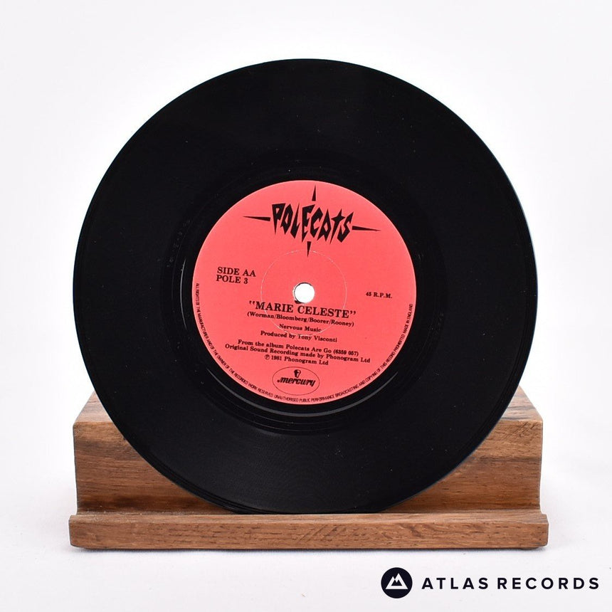 The Polecats - Jeepster - 7" Vinyl Record - VG+/VG+