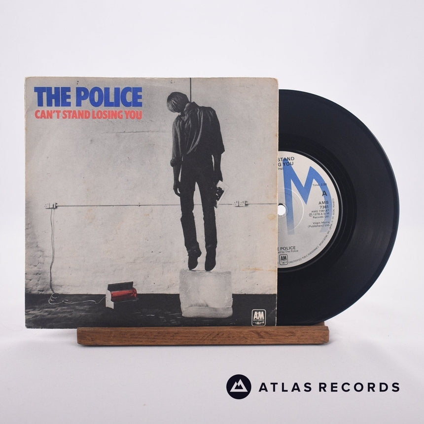 The Police Can't Stand Losing You 7" Vinyl Record - Front Cover & Record