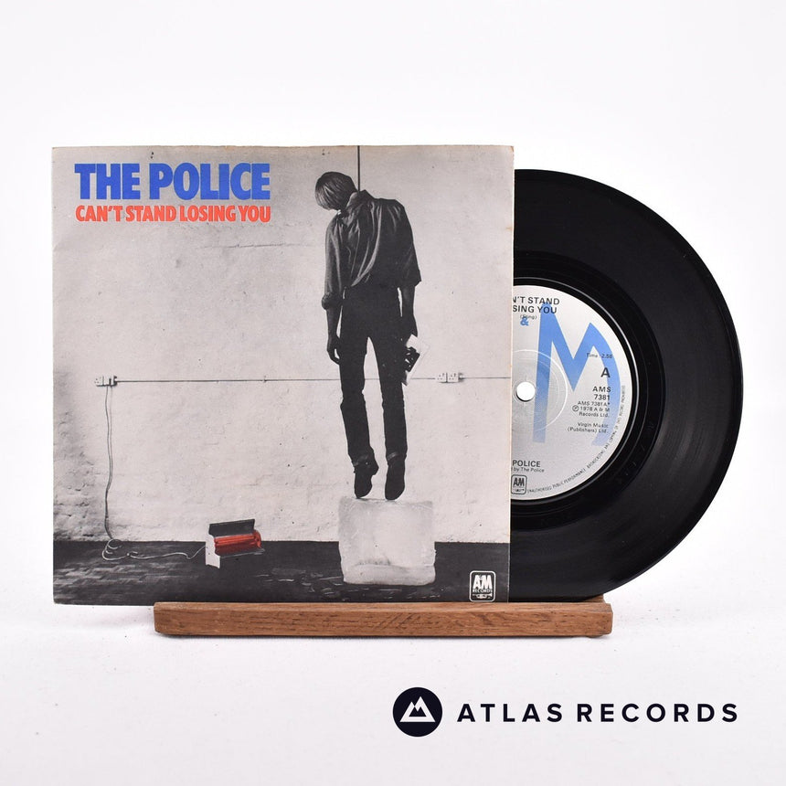 The Police Can't Stand Losing You 7" Vinyl Record - Front Cover & Record