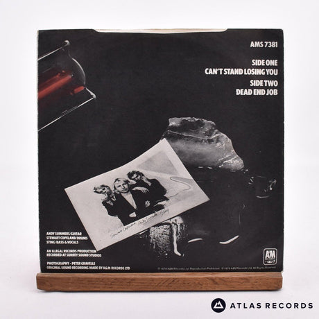 The Police - Can't Stand Losing You - Reissue 7" Vinyl Record - EX/VG+
