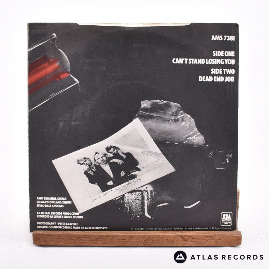 The Police - Can't Stand Losing You - 7" Vinyl Record - VG+/VG+