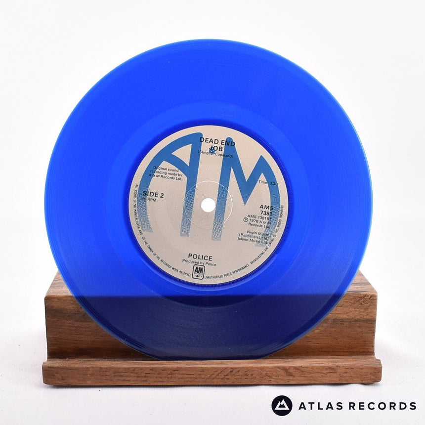 The Police - Can't Stand Losing You - Blue 7" Vinyl Record - EX/VG+