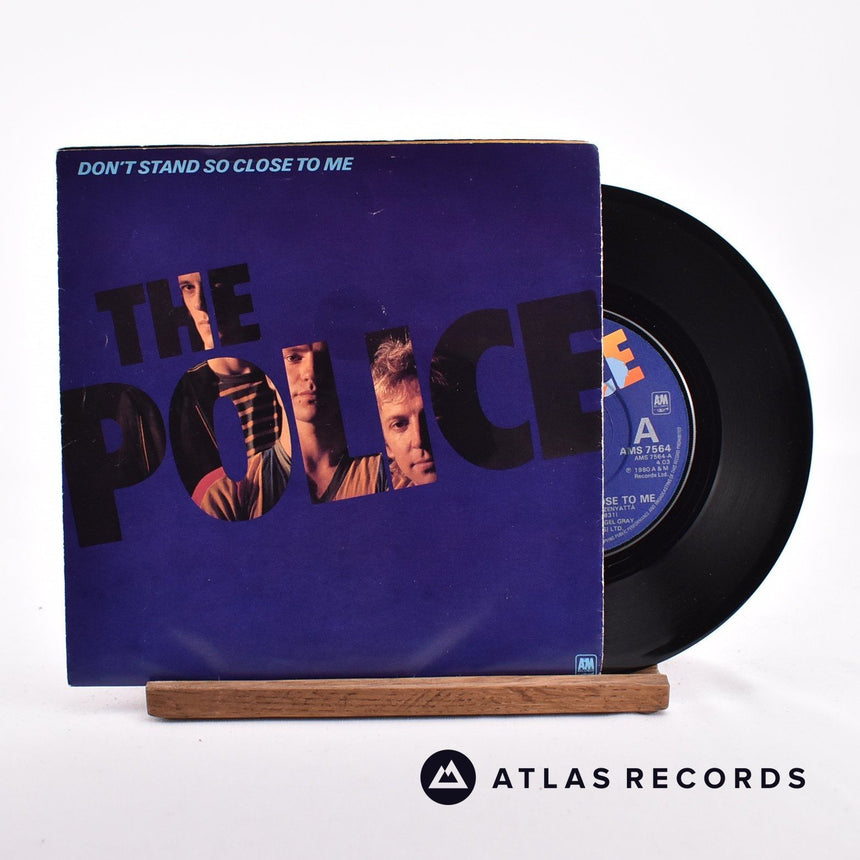 The Police Don't Stand So Close To Me 7" Vinyl Record - Front Cover & Record