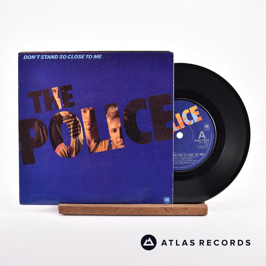 The Police Don't Stand So Close To Me 7" Vinyl Record - Front Cover & Record