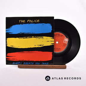 The Police Every Breath You Take 7" Vinyl Record - Front Cover & Record