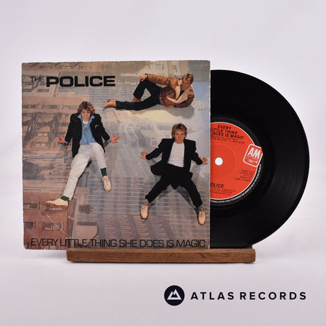The Police Every Little Thing She Does Is Magic 7" Vinyl Record - Front Cover & Record