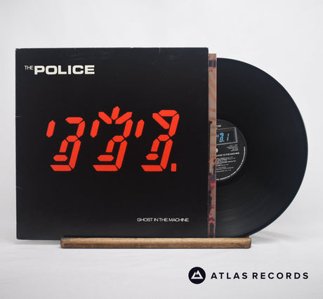 The Police Ghost In The Machine LP Vinyl Record - Front Cover & Record