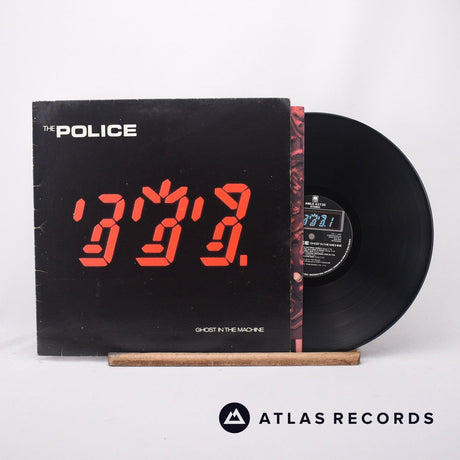 The Police Ghost In The Machine LP Vinyl Record - Front Cover & Record
