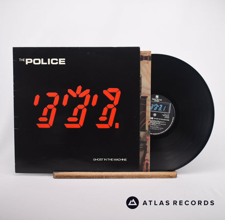 The Police Ghost In The Machine LP Vinyl Record - Front Cover & Record