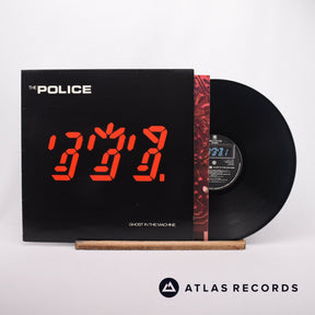 The Police Ghost In The Machine LP Vinyl Record - Front Cover & Record