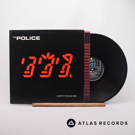 The Police Ghost In The Machine LP Vinyl Record - Front Cover & Record