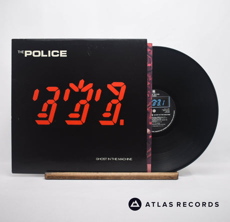 The Police Ghost In The Machine LP Vinyl Record - Front Cover & Record