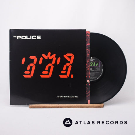 The Police Ghost In The Machine LP Vinyl Record - Front Cover & Record