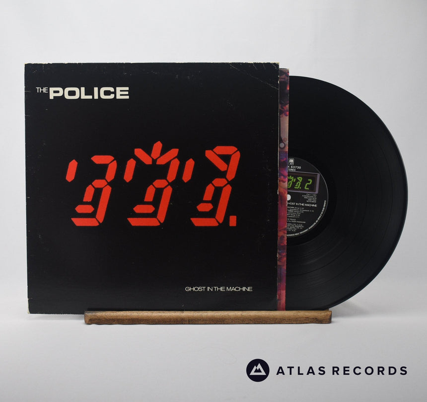 The Police Ghost In The Machine LP Vinyl Record - Front Cover & Record