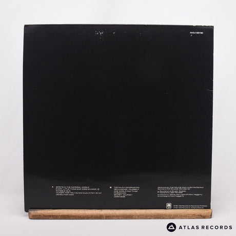 The Police - Ghost In The Machine - Sterling LP Vinyl Record - EX/EX