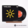 The Police Invisible Sun 7" Vinyl Record - Front Cover & Record