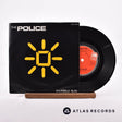 The Police Invisible Sun 7" Vinyl Record - Front Cover & Record