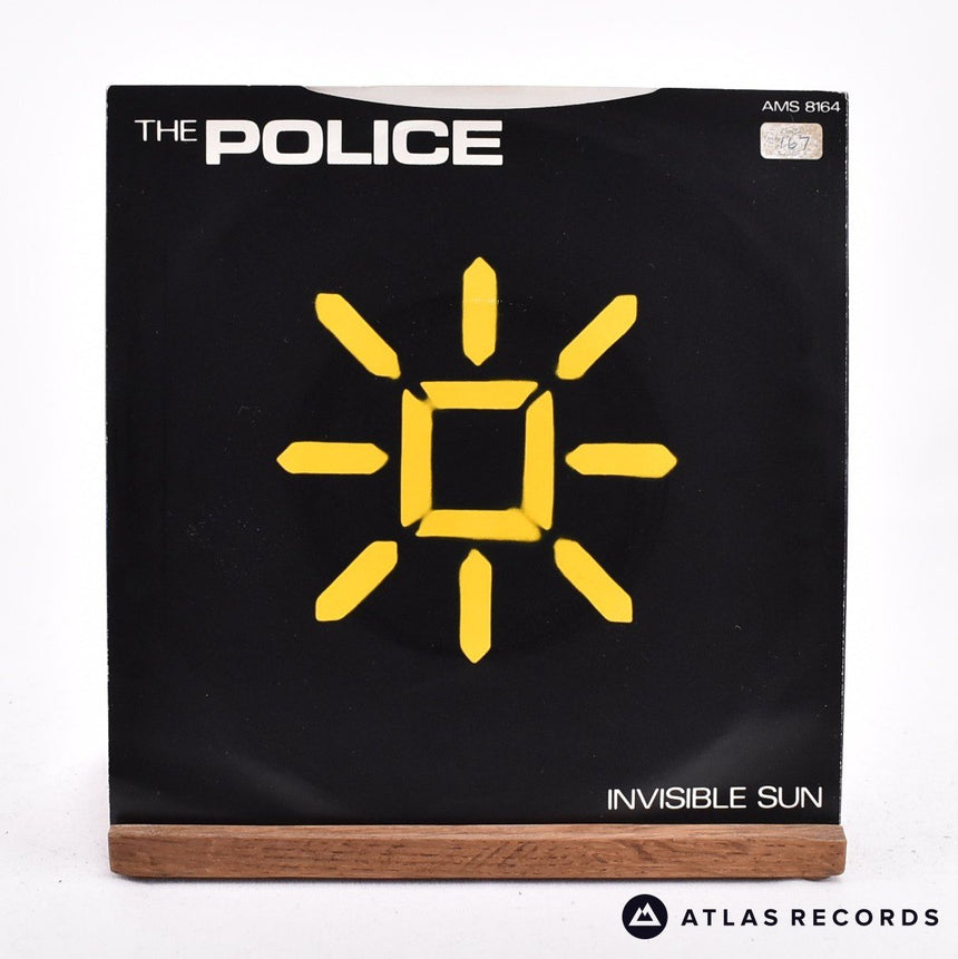 The Police - Invisible Sun - Misprint 7" Vinyl Record - VG+/VG+