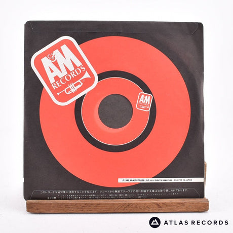 The Police - Message In A Bottle - Lyric Sheet Japan 7" Vinyl Record - EX/EX