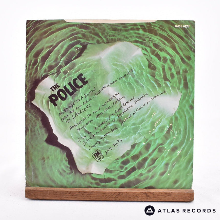 The Police - Message In A Bottle - Green 7" Vinyl Record - VG+/EX