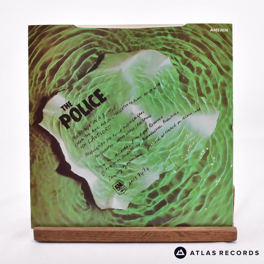 The Police - Message In A Bottle - Green 7" Vinyl Record - NM/EX
