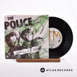 The Police Message In A Bottle 7" Vinyl Record - Front Cover & Record
