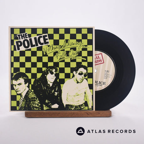 The Police Nothing Achieving 7" Vinyl Record - Front Cover & Record