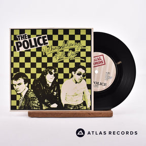 The Police Nothing Achieving 7" Vinyl Record - Front Cover & Record
