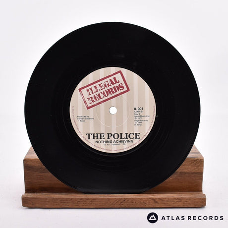 The Police - Nothing Achieving - Reissue 7" Vinyl Record - EX/EX