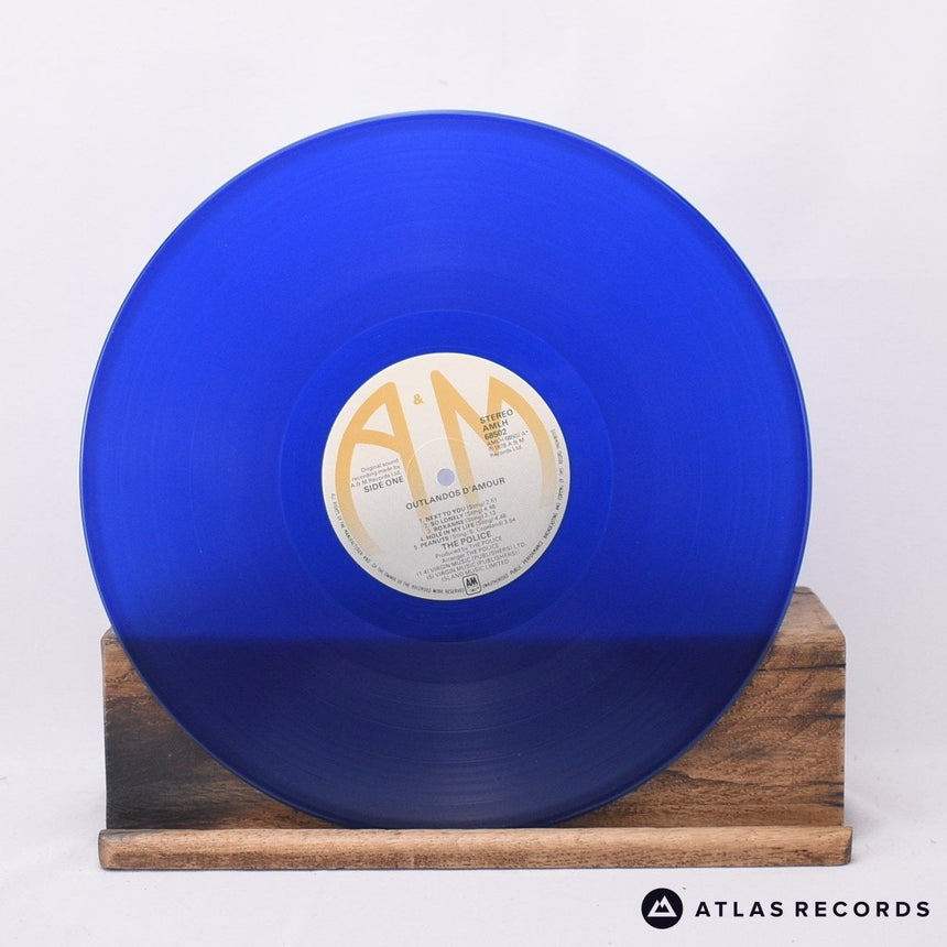 The Police - Outlandos D'Amour - Blue LP Vinyl Record - EX/EX