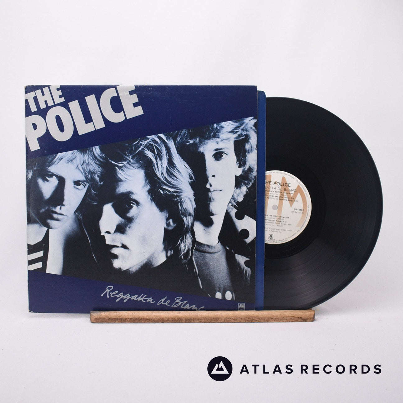 The Police Reggatta De Blanc LP Vinyl Record - Front Cover & Record