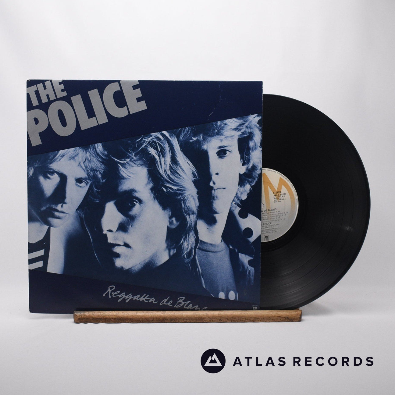 The Police Reggatta De Blanc LP Vinyl Record - Front Cover & Record