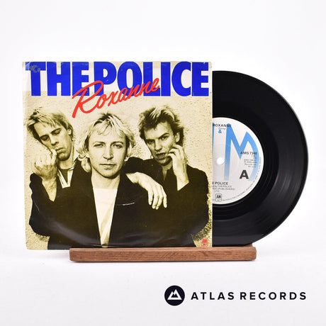 The Police Roxanne 7" Vinyl Record - Front Cover & Record