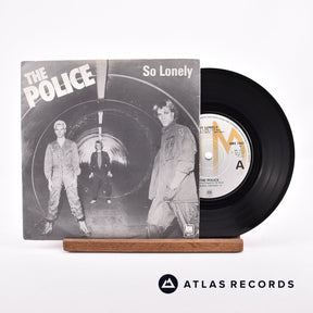 The Police So Lonely 7" Vinyl Record - Front Cover & Record