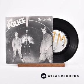 The Police So Lonely 7" Vinyl Record - Front Cover & Record