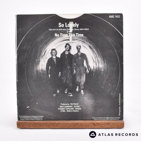 The Police - So Lonely - 7" Vinyl Record - VG+/VG+