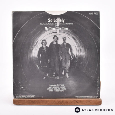The Police - So Lonely - Reissue 7" Vinyl Record - VG+/EX