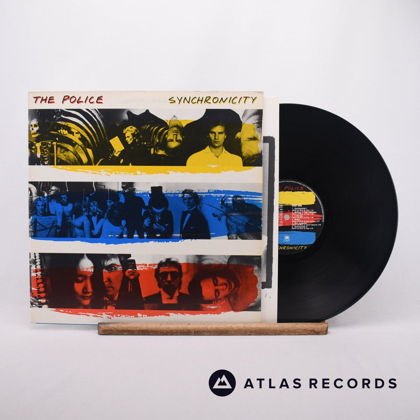 The Police Synchronicity LP Vinyl Record - Front Cover & Record