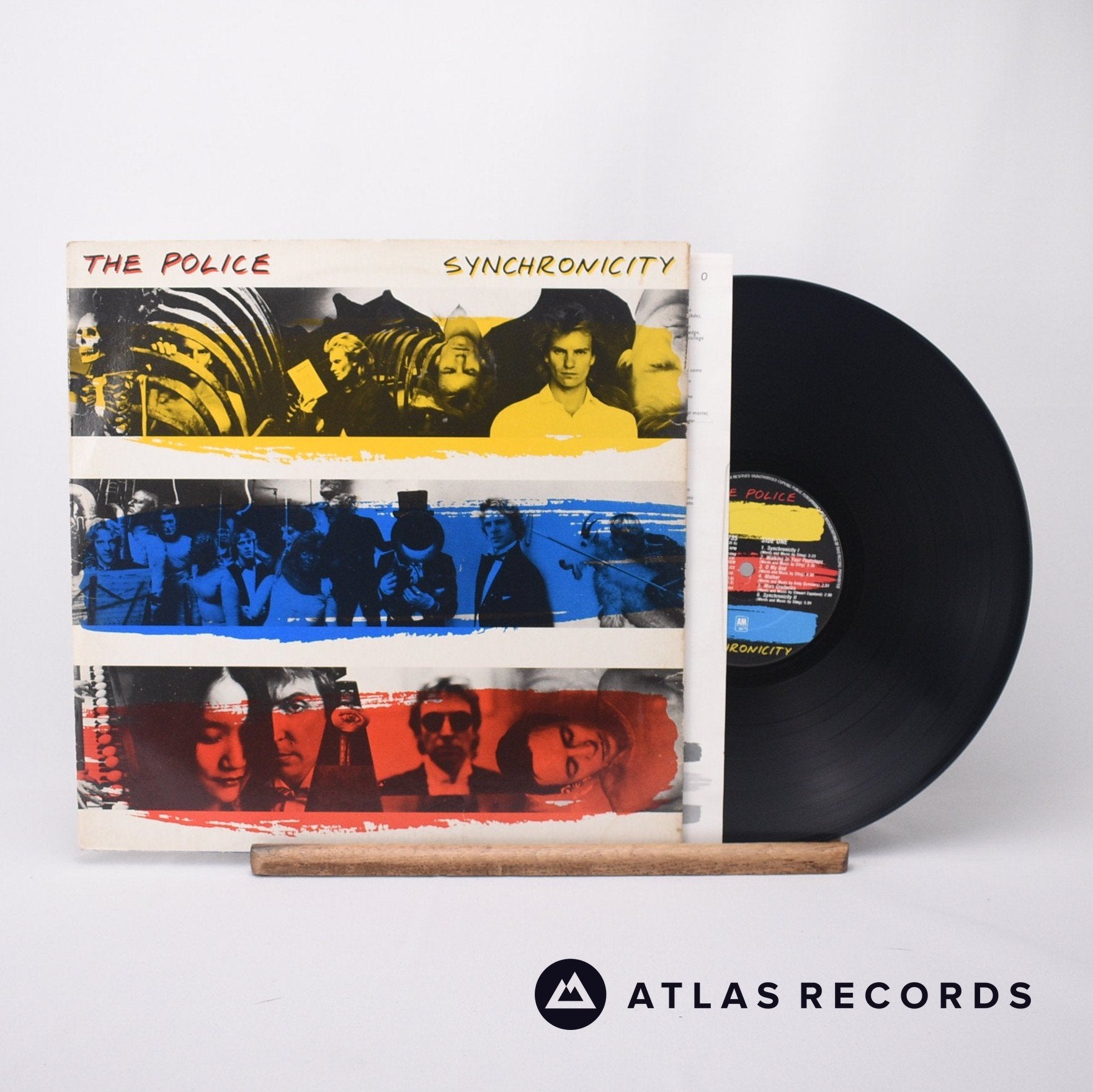 ポリス THE POLICE SYNCHRONICITY 直筆サイン入りレコード SACD