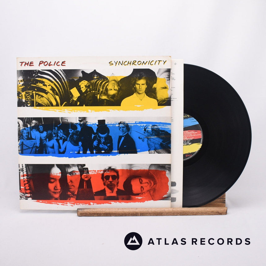 The Police Synchronicity LP Vinyl Record - Front Cover & Record