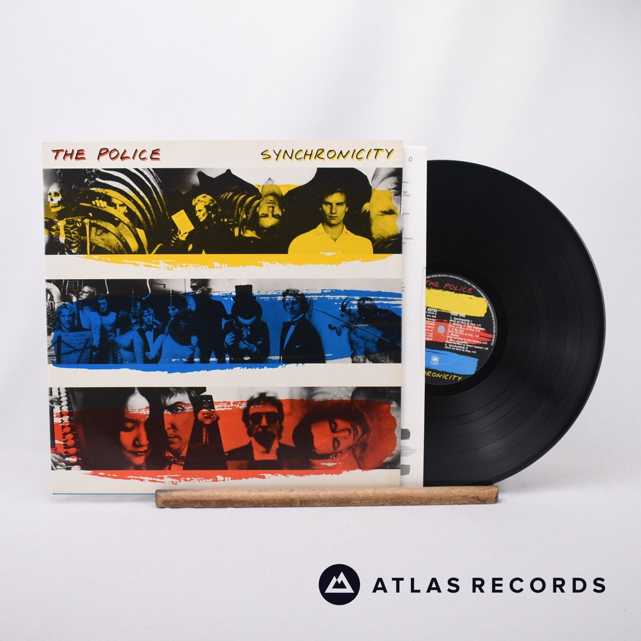 The Police Synchronicity LP Vinyl Record - Front Cover & Record